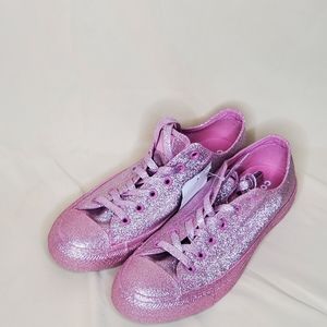 Converse Pink Glitter Chuck Taylor All Star Ox